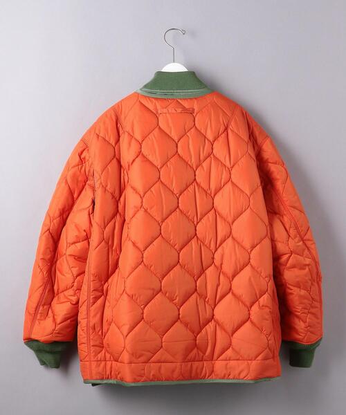 Scye（サイ）の「＜SCYE（サイ）＞ レイヤード ボンバージャケット（ブルゾン・メンズ・オリーブ・40/38/36）」の12枚目の写真