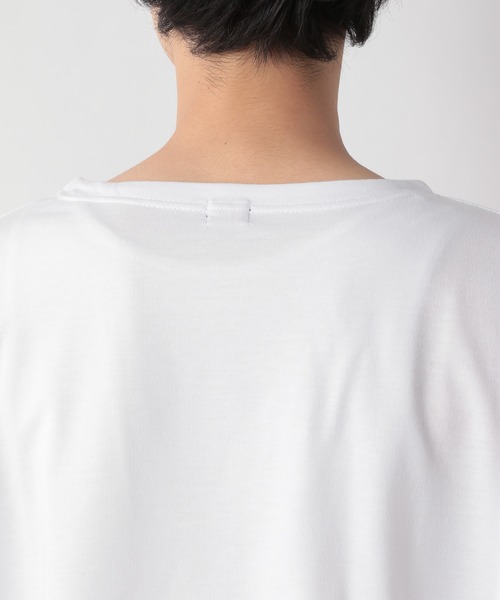 GLOBAL WORK(グローバルワーク)の「LYARDミニウラケボートエリ/239026(Tシャツ/カットソー・メンズ・ホワイト/チャコールグレー/ネイビー・MEDIUM/LARGE)」の18枚目の写真