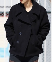 FIDELITY/フィデリティ MELTON 8B P-COAT Pコート メルトンウール 防寒