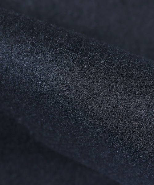 FIDELITY(フィデリティ)の「FIDELITY/フィデリティ MELTON 8B P-COAT Pコート メルトンウール 防寒(ピーコート・メンズ・ブラック・M/L)」の3枚目の写真