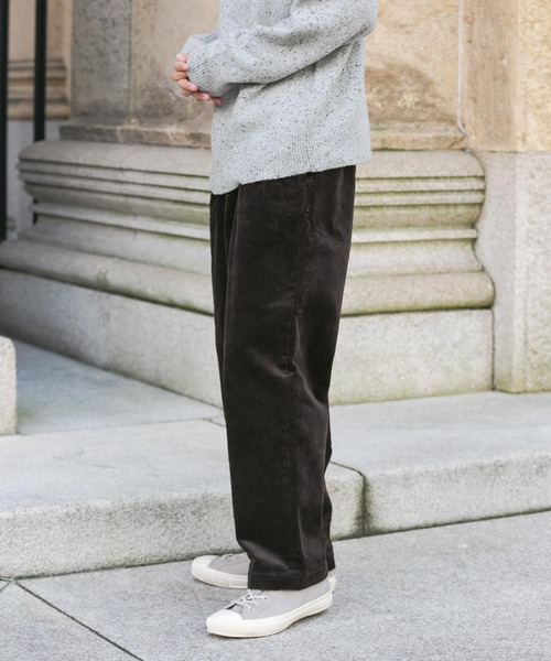 FORK&SPOON(フォークアンドスプーン)の「FORK&SPOON コーデュロイパンツ(その他パンツ・メンズ・ネイビー/ブラウン/ホワイト系その他・4/5)」の19枚目の写真