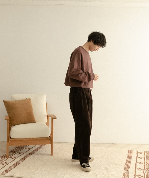 FORK&SPOON(フォークアンドスプーン)の「FORK&SPOON コーデュロイパンツ(その他パンツ・メンズ・ネイビー/ブラウン/ホワイト系その他・4/5)」の14枚目の写真