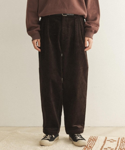FORK&SPOON(フォークアンドスプーン)の「FORK&SPOON コーデュロイパンツ(その他パンツ・メンズ・ネイビー/ブラウン/ホワイト系その他・4/5)」の13枚目の写真