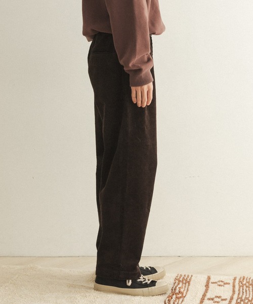 FORK&SPOON(フォークアンドスプーン)の「FORK&SPOON コーデュロイパンツ(その他パンツ・メンズ・ネイビー/ブラウン/ホワイト系その他・4/5)」の12枚目の写真