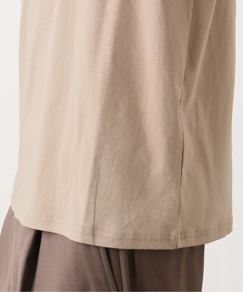 417 EDIFICE(フォーワンセブンエディフィス)の「ライトスムースクルーネック ロングスリーブ(Tシャツ/カットソー・メンズ・ホワイト/ベージュ/ネイビー・SMALL/MEDIUM/LARGE/X-LARGE)」の12枚目の写真