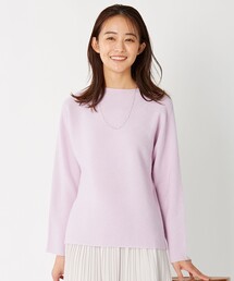 【洗える】CASHMERE BLENDⅡ ボトルネック ニット