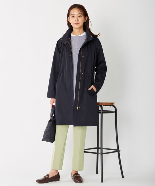 J.PRESS Ladies（J.プレス レディス）の「【洗える】CASHMERE BLENDⅡ  ボトルネック ニット（ニット/セーター・レディース・ライトグレー系/ベージュ系/サックスブルー系/ふじ色系・SMALL）」の19枚目の写真