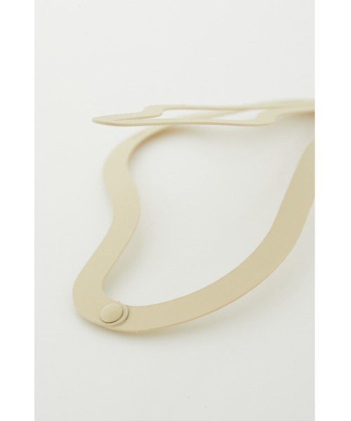 SLY（スライ）の「DEFORMATION HAIR CLIP SET M/ヘアクリップ（バレッタ/ヘアクリップ・レディース・アイボリー/ターコイズブルー・FREE）」の9枚目の写真