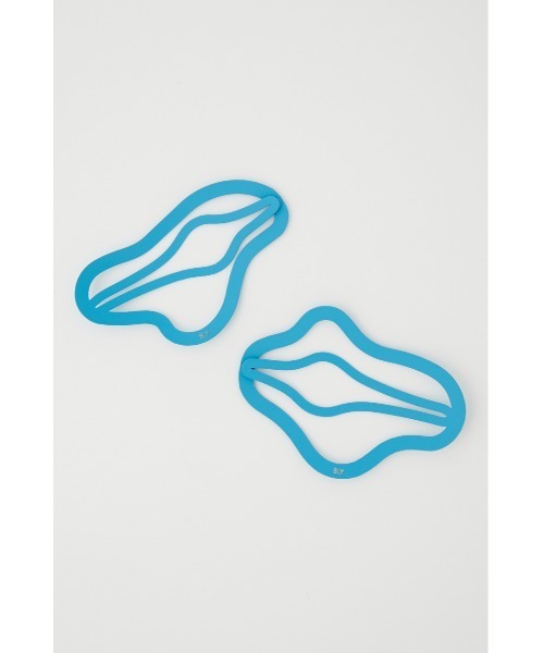 SLY（スライ）の「DEFORMATION HAIR CLIP SET M/ヘアクリップ（バレッタ/ヘアクリップ・レディース・アイボリー/ターコイズブルー・FREE）」の11枚目の写真