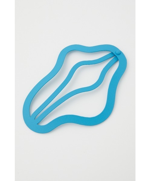 SLY（スライ）の「DEFORMATION HAIR CLIP SET M/ヘアクリップ（バレッタ/ヘアクリップ・レディース・アイボリー/ターコイズブルー・FREE）」の13枚目の写真