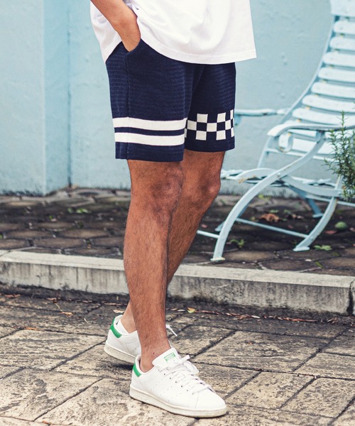 MARBLESチェックショーツ Marbles 銀座店 新品 マーブルズ Walkway Checker Shorts