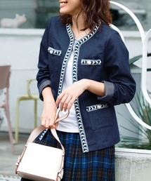 デニムエレガントジャケット