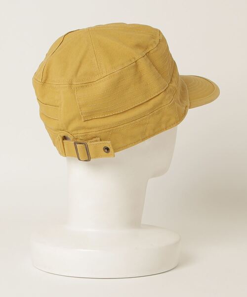 Sense of Grace（センスオブグレース）の「ATARI WK CAP 製品洗いワークキャップ（キャップ・メンズ・マスタード/ワイン/ネイビー/ブラウン/ダークグレー/ブラック・FREE）」の7枚目の写真