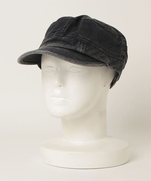 Sense of Grace（センスオブグレース）の「ATARI WK CAP 製品洗いワークキャップ（キャップ・メンズ・マスタード/ワイン/ネイビー/ブラウン/ダークグレー/ブラック・FREE）」の3枚目の写真