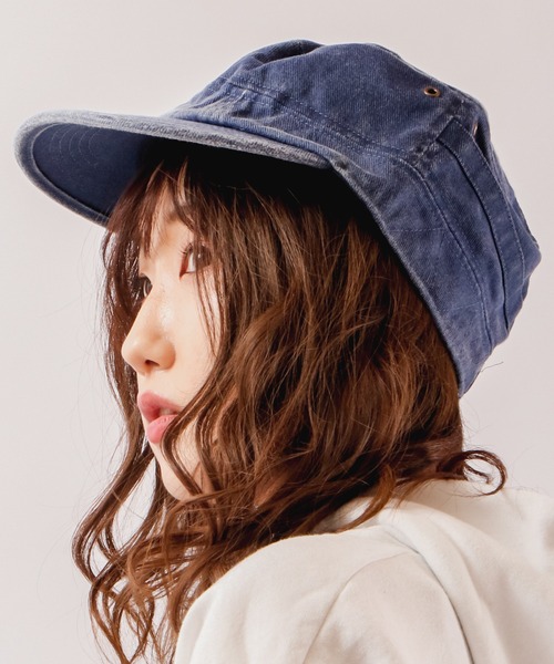 Sense of Grace（センスオブグレース）の「ATARI WK CAP 製品洗いワークキャップ（キャップ・メンズ・マスタード/ワイン/ネイビー/ブラウン/ダークグレー/ブラック・FREE）」の16枚目の写真