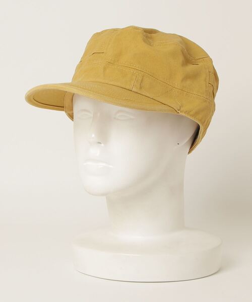 Sense of Grace（センスオブグレース）の「ATARI WK CAP 製品洗いワークキャップ（キャップ・メンズ・マスタード/ワイン/ネイビー/ブラウン/ダークグレー/ブラック・FREE）」の14枚目の写真
