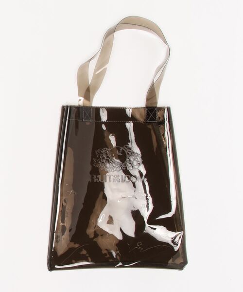 FRUIT OF THE LOOM（フルーツオブザルーム）の「PVC COLOR ドキュメントトート / トートバッグ / A4 / コンパクト / カジュアル（トートバッグ・メンズ・パープル/イエロー/グリーン/ピンク/ブラウン・FREE）」の2枚目の写真