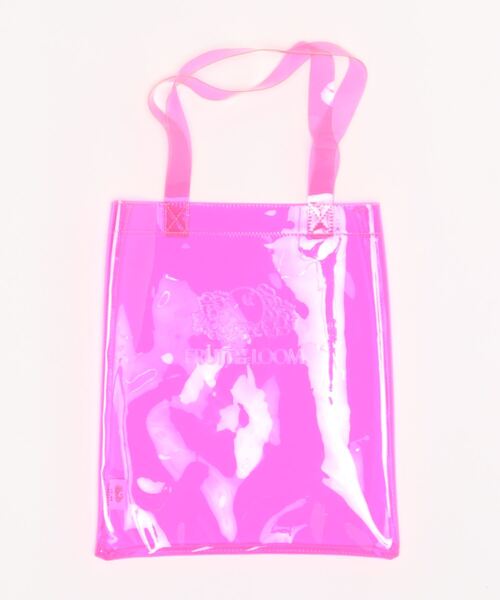 FRUIT OF THE LOOM（フルーツオブザルーム）の「PVC COLOR ドキュメントトート / トートバッグ / A4 / コンパクト / カジュアル（トートバッグ・メンズ・パープル/イエロー/グリーン/ピンク/ブラウン・FREE）」の5枚目の写真