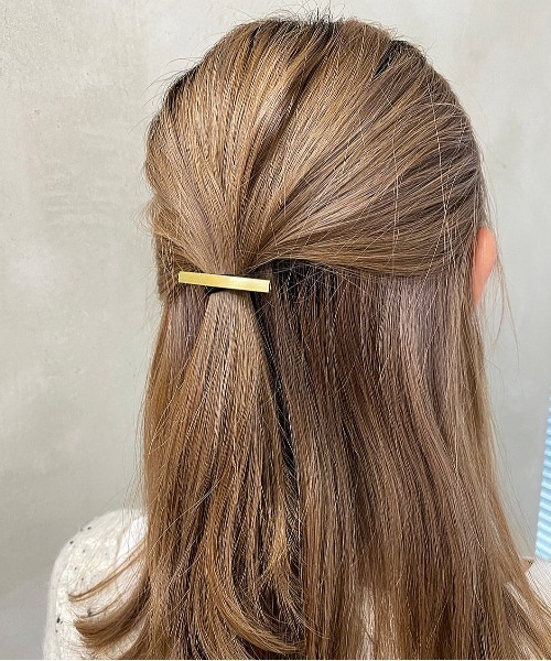 apres jour mignon（アプレジュールミニョン）の「【apresjour mignon×ARIAZ】メタルヘアゴム（ヘアゴム・レディース・シルバー/ゴールド・ONESIZE）」の2枚目の写真
