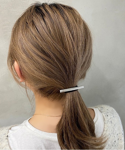 apres jour mignon（アプレジュールミニョン）の「【apresjour mignon×ARIAZ】メタルヘアゴム（ヘアゴム・レディース・シルバー/ゴールド・ONESIZE）」の4枚目の写真