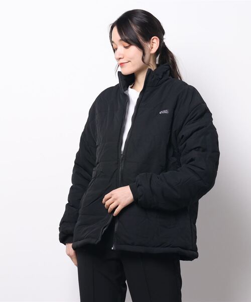 INTERPLAY(インタープレイ)の「【INTERPLAY】リバーシブルパディングブルゾン(ブルゾン・レディース・ベージュ/グリーン/ブラック・FREE)」の1枚目の写真