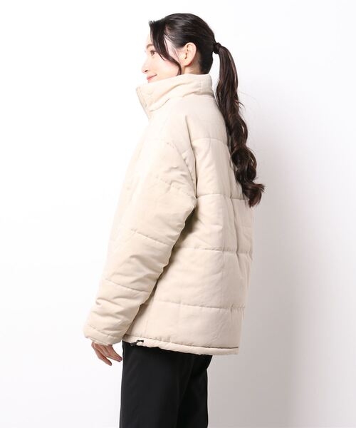 INTERPLAY(インタープレイ)の「【INTERPLAY】リバーシブルパディングブルゾン(ブルゾン・レディース・ベージュ/グリーン/ブラック・FREE)」の4枚目の写真