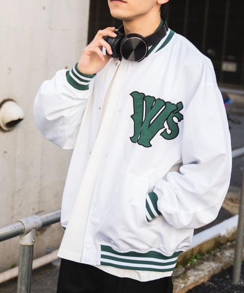 WEGO（ウィゴー）の「WEGO/【一部限定カラー】ワッペンスタジャン