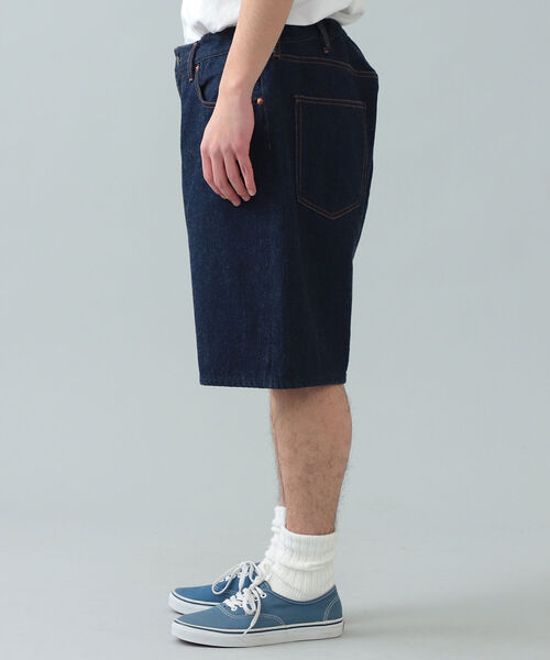BEAMS（ビームス）の「BEAMS / ワイド ショーツ（その他パンツ・メンズ・ベージュ/インディゴブルー・MEDIUM/LARGE/SMALL）」の16枚目の写真