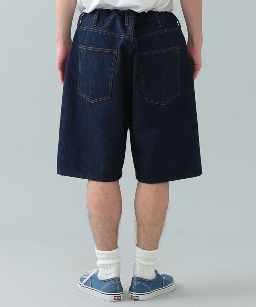 BEAMS（ビームス）の「BEAMS / ワイド ショーツ（その他パンツ・メンズ・ベージュ/インディゴブルー・MEDIUM/LARGE/SMALL）」の17枚目の写真