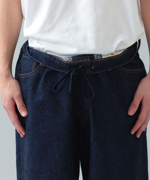 BEAMS（ビームス）の「BEAMS / ワイド ショーツ（その他パンツ・メンズ・ベージュ/インディゴブルー・MEDIUM/LARGE/SMALL）」の18枚目の写真