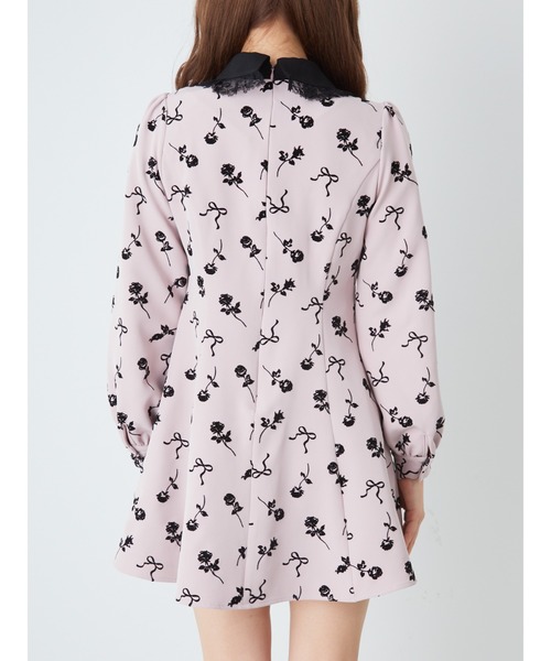 Ank Rouge ローズフロッキーラッフルフリルOP ワンピース Ank Rouge ローズフロッキーラッフルフリルOP ワンピース - メルカリ
