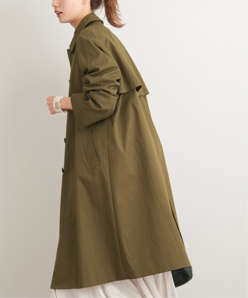 FRAMeWORK（フレームワーク）の「LUDIAステンカラーコート◆（ステンカラーコート・レディース・カーキ/ネイビー・38/36）」の4枚目の写真