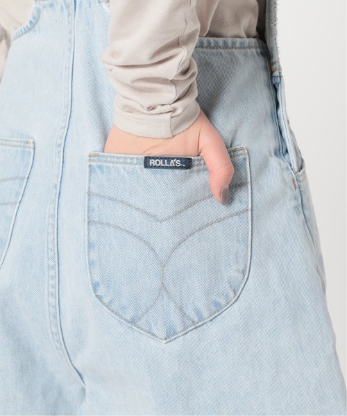 U by SPICK&SPAN(ユーバイスピックアンドスパン)の「【ROLLA’S/ローラス】 MIRAGE SHORT オーバーオール◆(サロペット/オーバーオール・レディース・サックスブルー・FREE)」の16枚目の写真