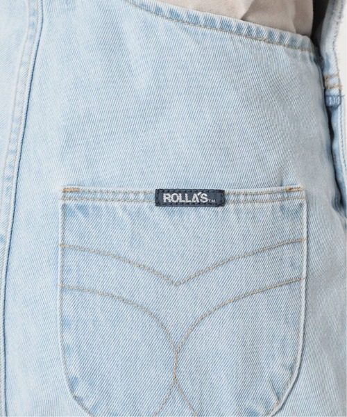 U by SPICK&SPAN(ユーバイスピックアンドスパン)の「【ROLLA’S/ローラス】 MIRAGE SHORT オーバーオール◆(サロペット/オーバーオール・レディース・サックスブルー・FREE)」の6枚目の写真