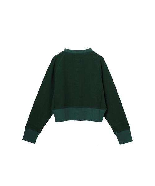 koe（コエ）の「ショート丈リブカーディガン*（カーディガン/ボレロ・レディース・グレー/レッド/グリーン/モカ・M）」の22枚目の写真