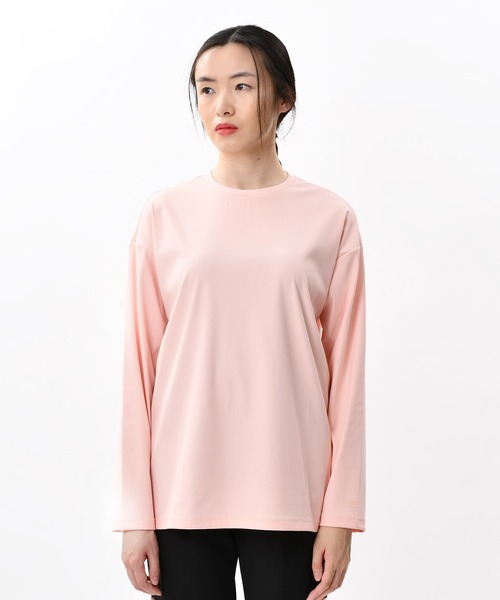 NEW BALANCE(ニューバランス)の「MET24 for Women LONG SLEEVE TSHIRTS(Tシャツ/カットソー・レディース・ライトピンク/ブラック/ホワイト・MEDIUM/LARGE/SMALL)」の3枚目の写真