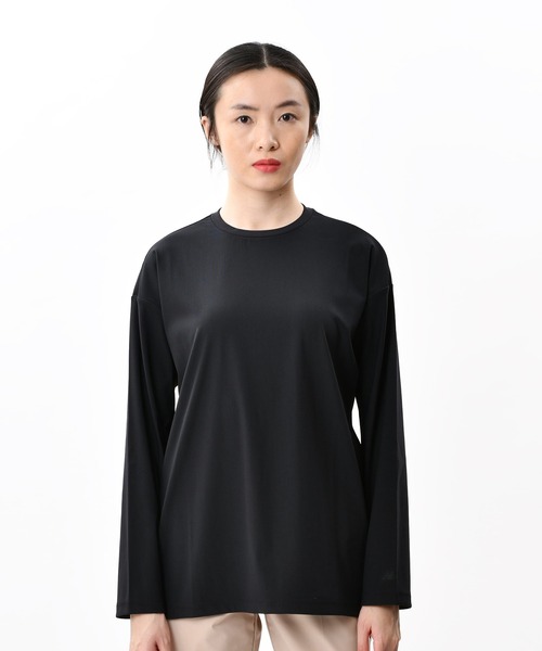 NEW BALANCE(ニューバランス)の「MET24 for Women LONG SLEEVE TSHIRTS(Tシャツ/カットソー・レディース・ライトピンク/ブラック/ホワイト・MEDIUM/LARGE/SMALL)」の2枚目の写真