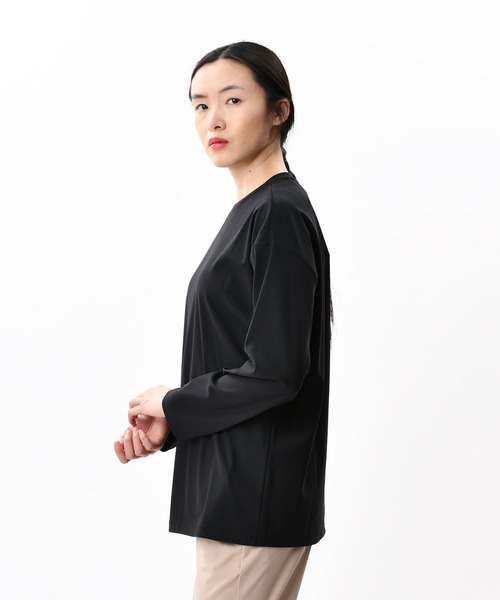 NEW BALANCE(ニューバランス)の「MET24 for Women LONG SLEEVE TSHIRTS(Tシャツ/カットソー・レディース・ライトピンク/ブラック/ホワイト・MEDIUM/LARGE/SMALL)」の6枚目の写真