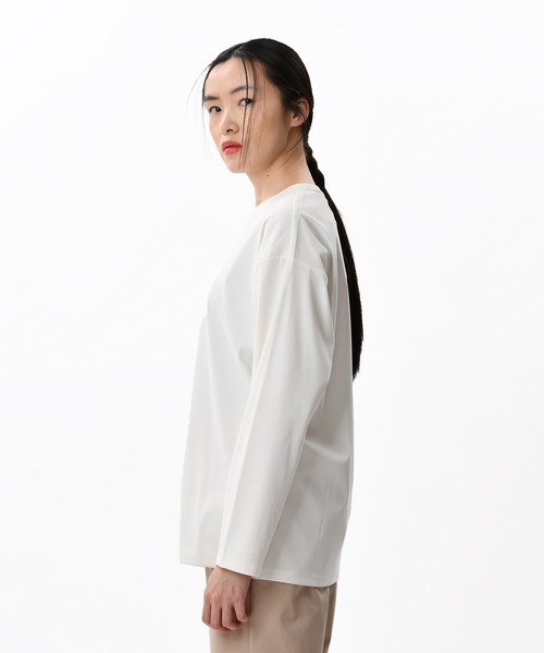 NEW BALANCE(ニューバランス)の「MET24 for Women LONG SLEEVE TSHIRTS(Tシャツ/カットソー・レディース・ライトピンク/ブラック/ホワイト・MEDIUM/LARGE/SMALL)」の4枚目の写真