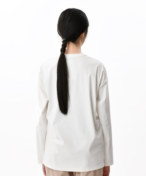 NEW BALANCE(ニューバランス)の「MET24 for Women LONG SLEEVE TSHIRTS(Tシャツ/カットソー・レディース・ライトピンク/ブラック/ホワイト・MEDIUM/LARGE/SMALL)」の5枚目の写真