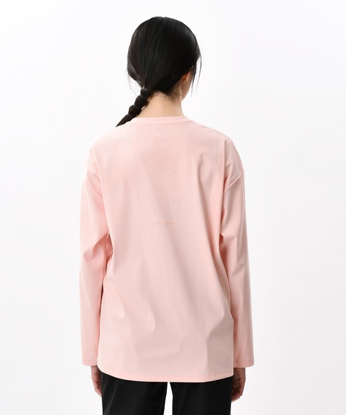 NEW BALANCE(ニューバランス)の「MET24 for Women LONG SLEEVE TSHIRTS(Tシャツ/カットソー・レディース・ライトピンク/ブラック/ホワイト・MEDIUM/LARGE/SMALL)」の9枚目の写真