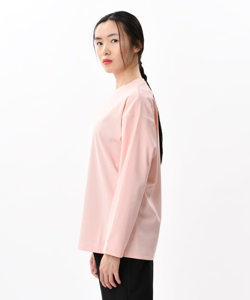 NEW BALANCE(ニューバランス)の「MET24 for Women LONG SLEEVE TSHIRTS(Tシャツ/カットソー・レディース・ライトピンク/ブラック/ホワイト・MEDIUM/LARGE/SMALL)」の8枚目の写真