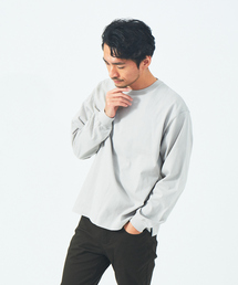 ABAHOUSE GRAY | 【8.0oz】リラックス 長袖 Tシャツ(Tシャツ/カットソー)