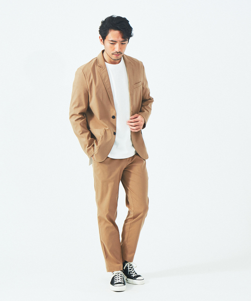 ABAHOUSE GRAY（アバハウスグレイ）の「【8.0oz】リラックス 長袖 Tシャツ（Tシャツ/カットソー・メンズ・ブラック/グレイッシュベージュ/モカ/ホワイト・46/48）」の9枚目の写真