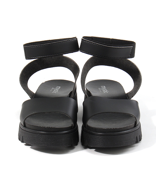 mystic（ミスティック）の「Energie アンクルストラップサンダル（サンダル・レディース・ブラック/シルバー・36/37/38/39）」の4枚目の写真