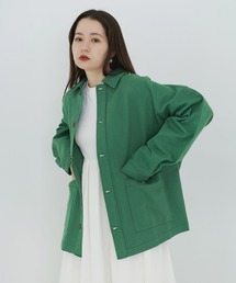 TINA：JOJUN | ユニセックス シャツジャケット TINA：JOJUN(その他アウター)