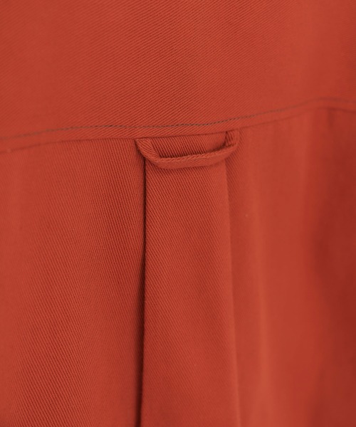 TINA：JOJUN（ティーナジョジュン）の「ユニセックス シャツジャケット TINA：JOJUN（その他アウター・レディース・グリーン/テラコッタ・M）」の15枚目の写真