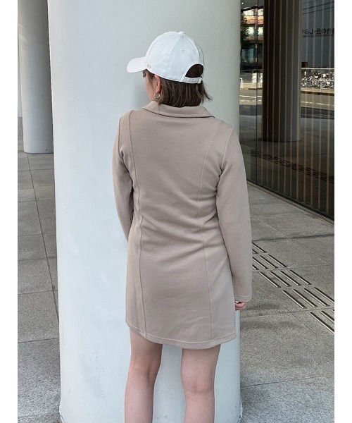 ENVYM（アンビー）の「ポロミニＯＰ（ワンピース・レディース・ブラック/ベージュ・FREE）」の12枚目の写真