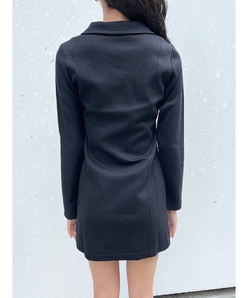 ENVYM（アンビー）の「ポロミニＯＰ（ワンピース・レディース・ブラック/ベージュ・FREE）」の18枚目の写真