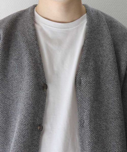 crepuscule Light Moss Stitch V/N Cardigan